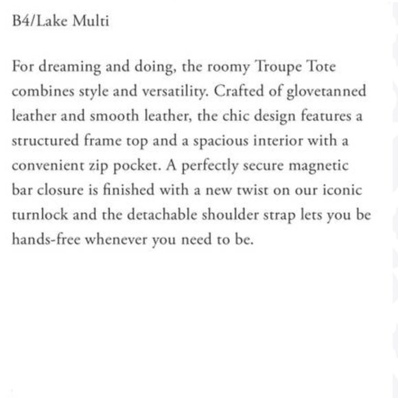 SOLD - Coach Troupe Tote with Weaving - Picture 12 of 12